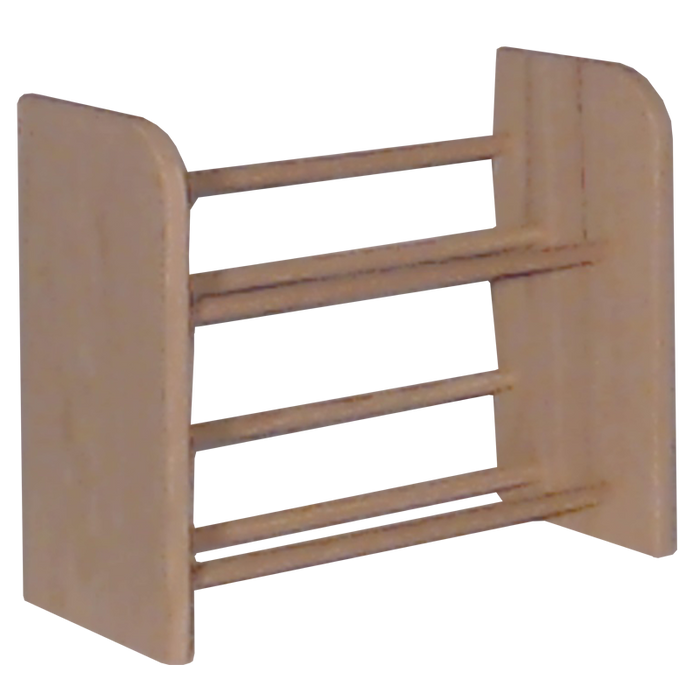 01 Series CD Storage Racks - dowel style - 6 sizes