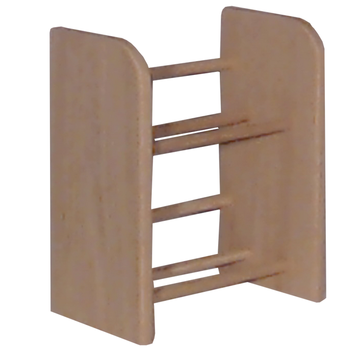 04 Series CD Storage Racks - Dowel style - 6 sizes