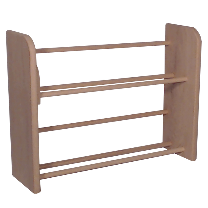 05 Series DVD and VHS Storage Racks - Dowel style - 5 sizes