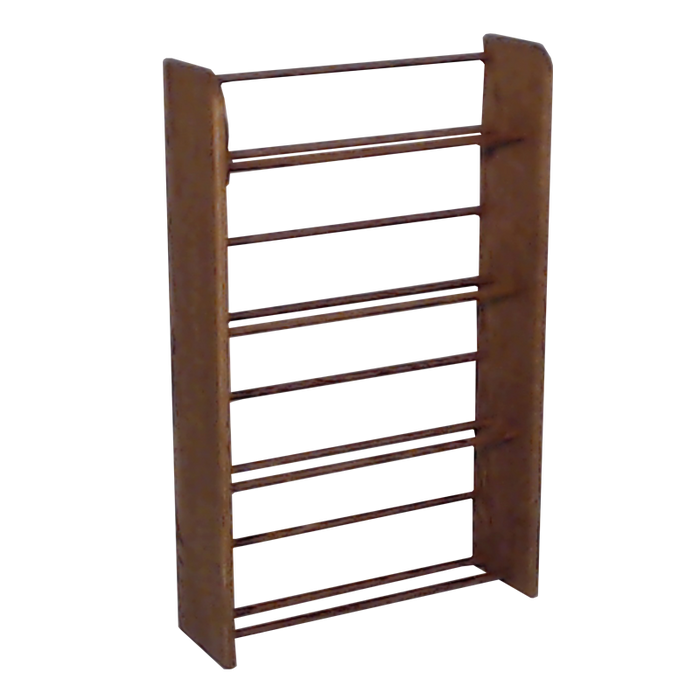05 Series DVD and VHS Storage Racks - Dowel style - 5 sizes