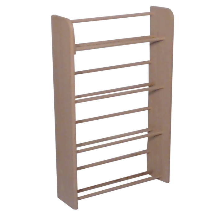 05 Series DVD and VHS Storage Racks - Dowel style - 5 sizes