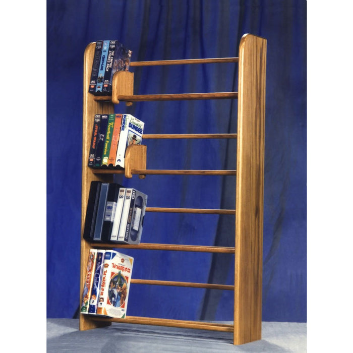 05 Series DVD and VHS Storage Racks - Dowel style - 5 sizes