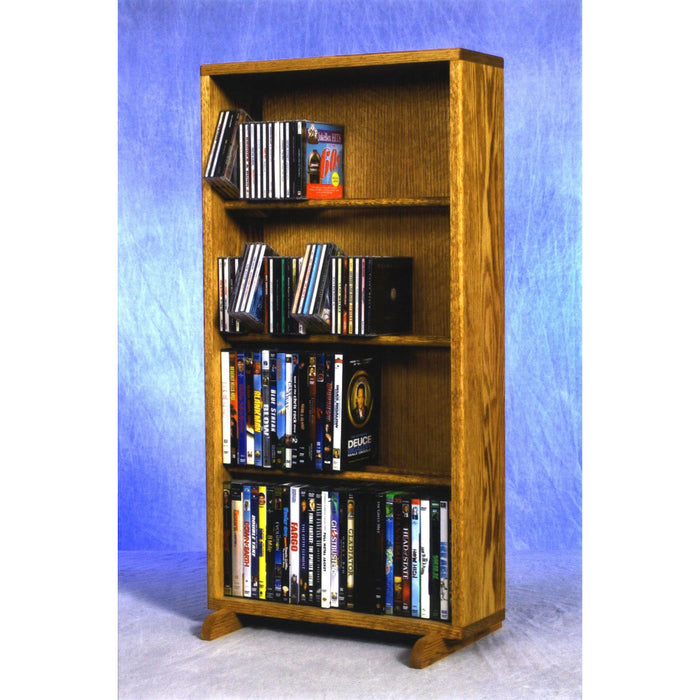 15 Series CD/DVD/VHS Combination Cabinets - dowel shelves - 12 sizes