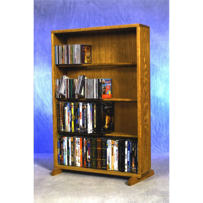 15 Series CD/DVD/VHS Combination Cabinets - dowel shelves - 12 sizes
