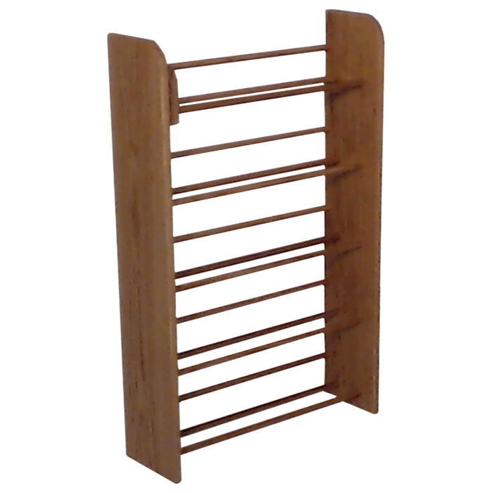 01 Series CD Storage Racks - dowel style - 6 sizes