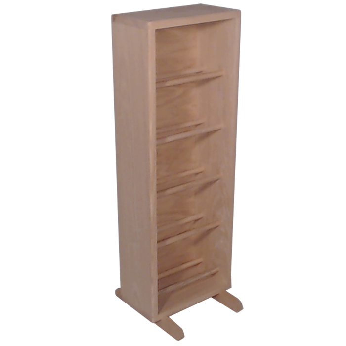 06 Series CD Storage Cabinet with dowel shelves - 12 sizes