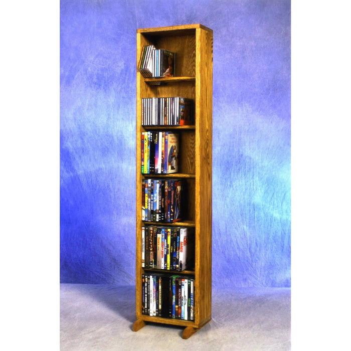 15 Series CD/DVD/VHS Combination Cabinets - dowel shelves - 12 sizes