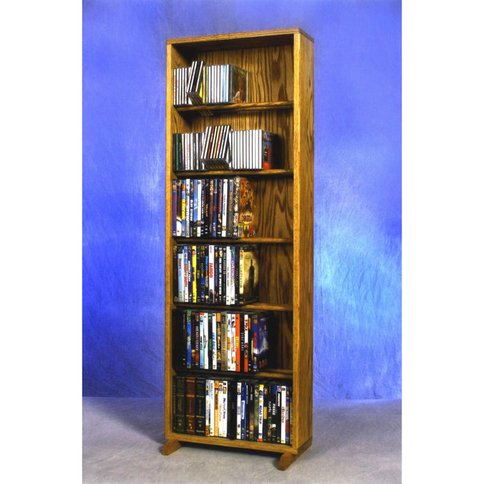 15 Series CD/DVD/VHS Combination Cabinets - dowel shelves - 12 sizes