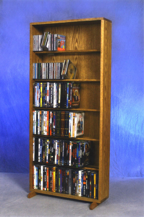 15 Series CD/DVD/VHS Combination Cabinets - dowel shelves - 12 sizes