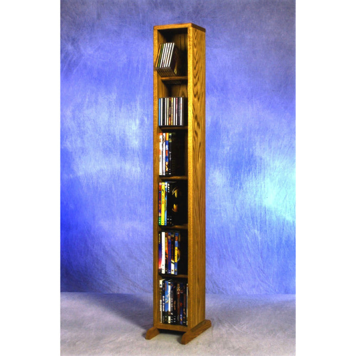 15 Series CD/DVD/VHS Combination Cabinets - dowel shelves - 12 sizes