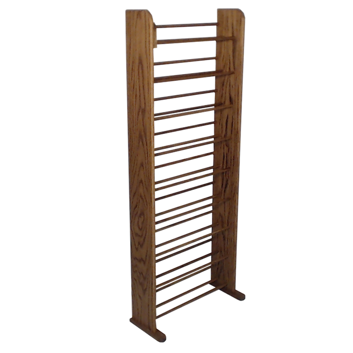 01 Series CD Storage Racks - dowel style - 6 sizes