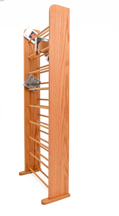 01 Series CD Storage Racks - dowel style - 6 sizes