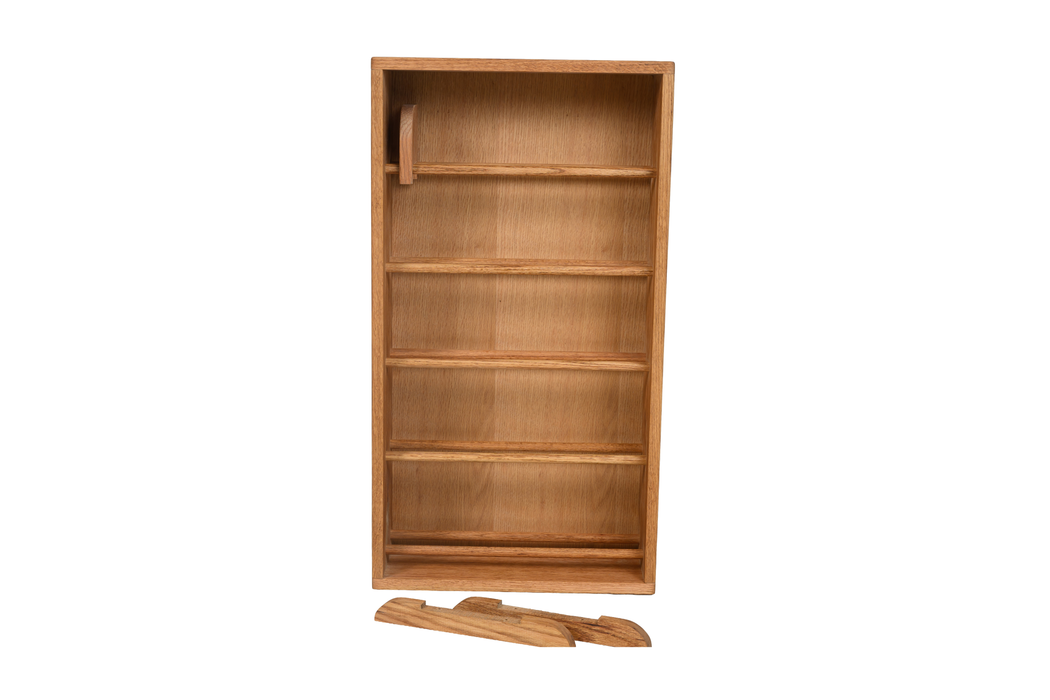 06 Series CD Storage Cabinet with dowel shelves - 12 sizes