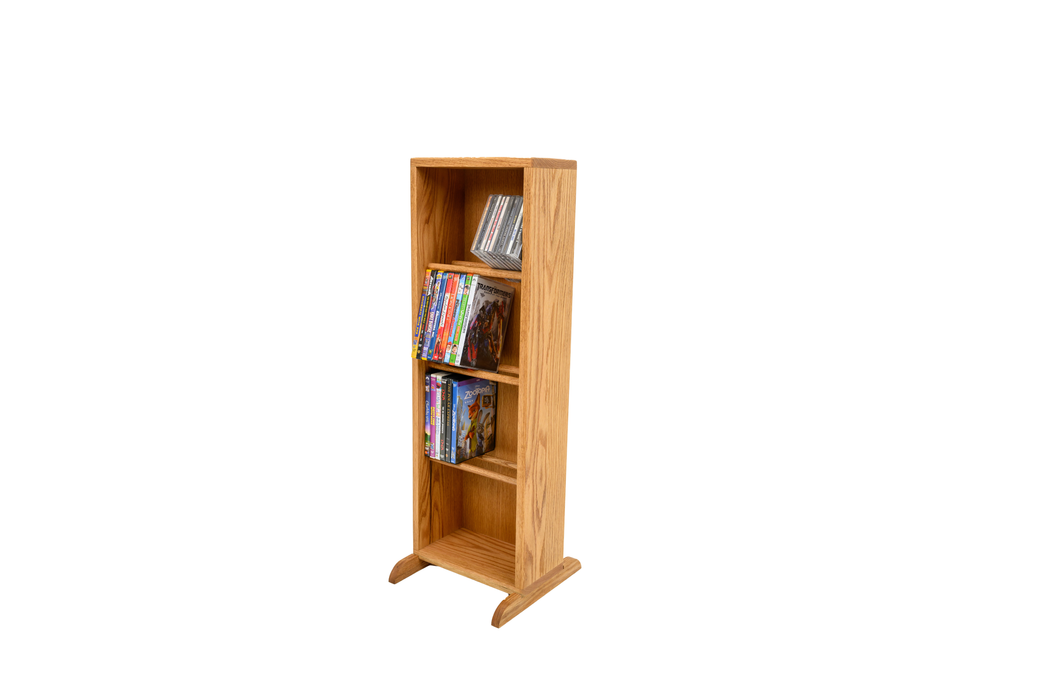 15 Series CD/DVD/VHS Combination Cabinets - dowel shelves - 12 sizes