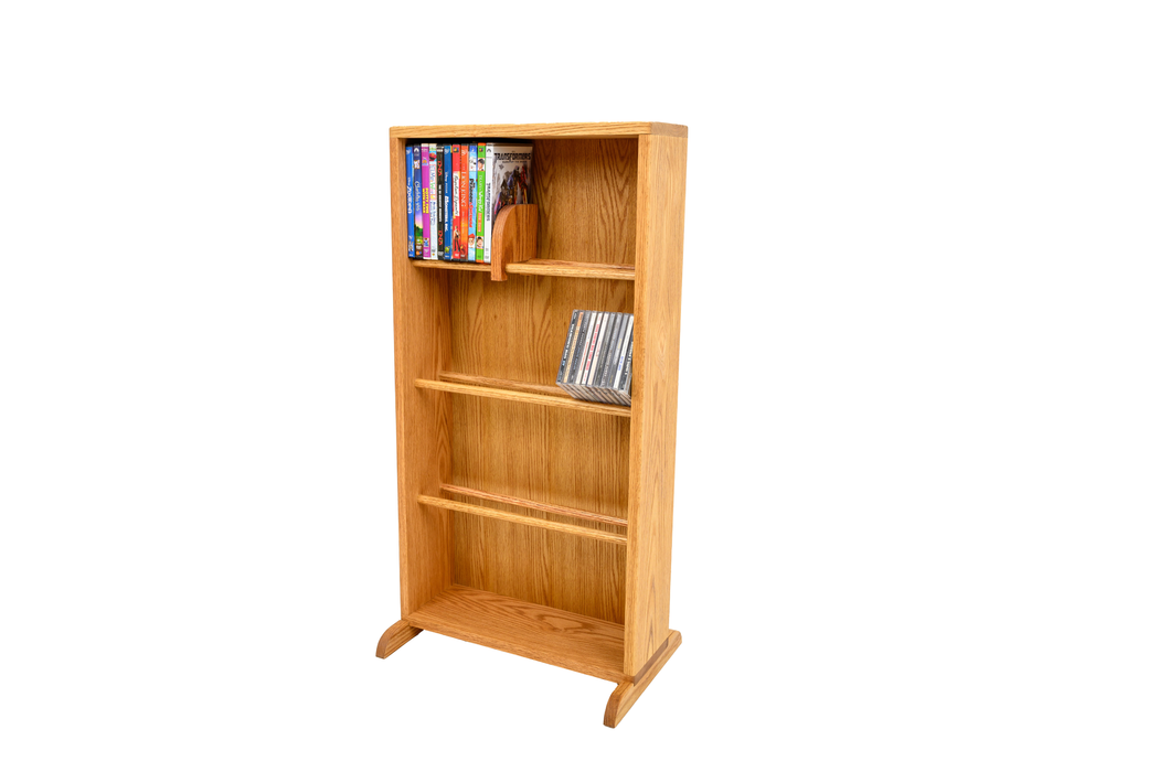 15 Series CD/DVD/VHS Combination Cabinets - dowel shelves - 12 sizes