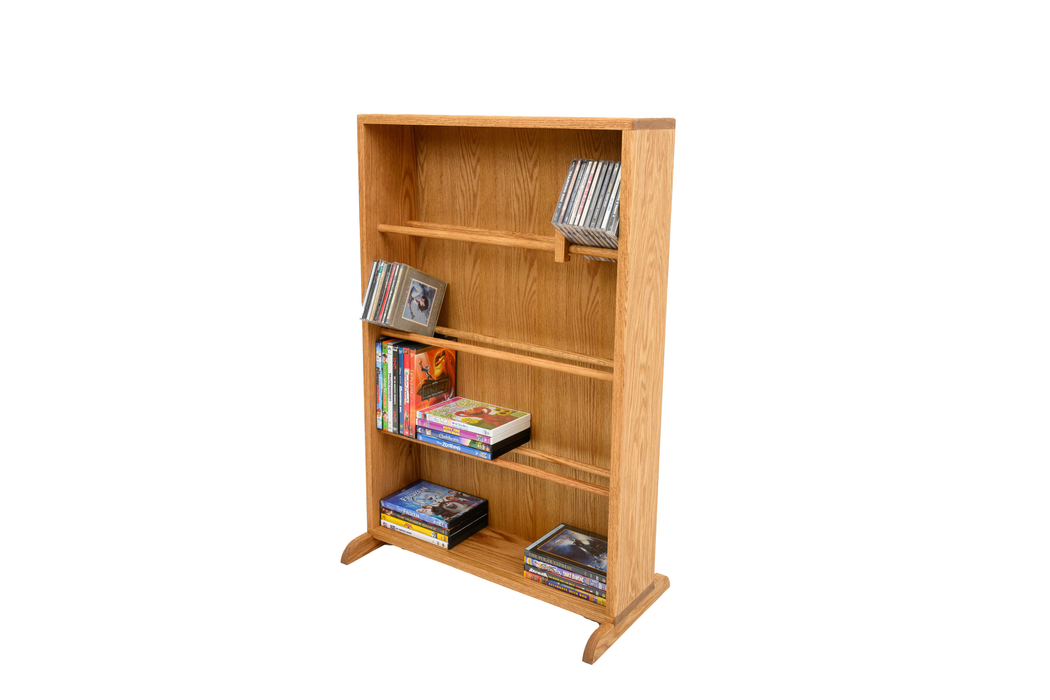 15 Series CD/DVD/VHS Combination Cabinets - dowel shelves - 12 sizes