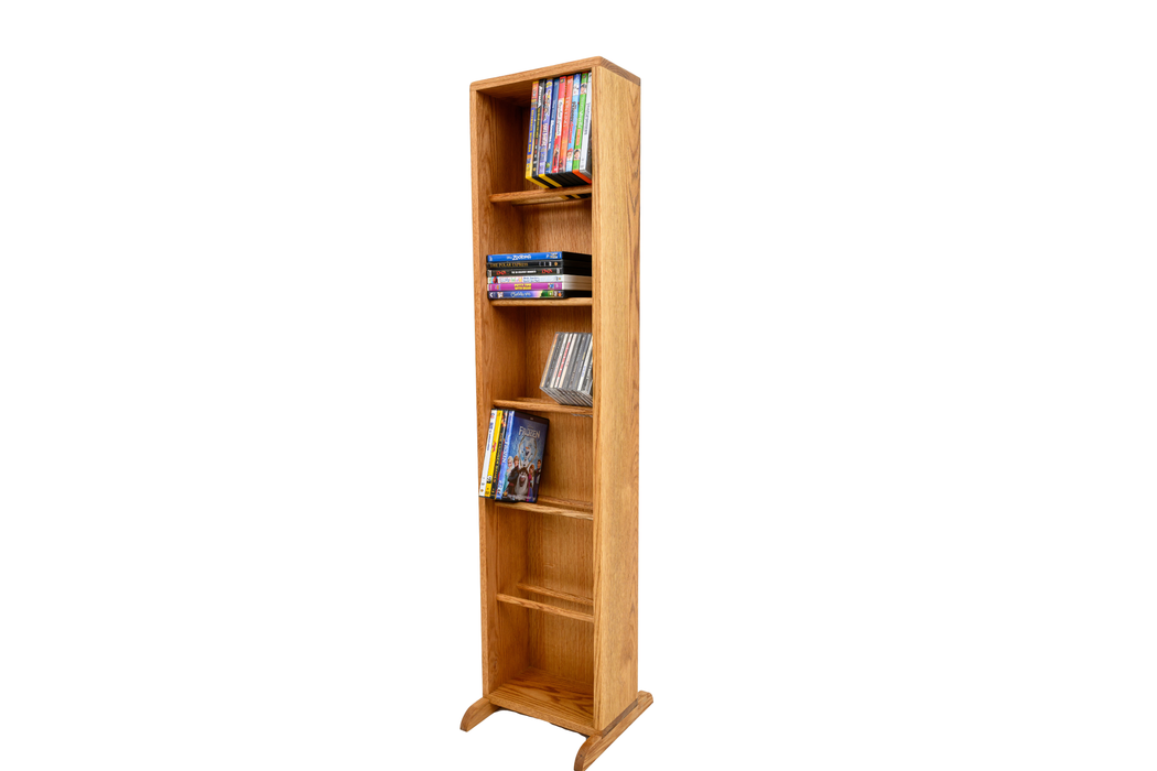 15 Series CD/DVD/VHS Combination Cabinets - dowel shelves - 12 sizes