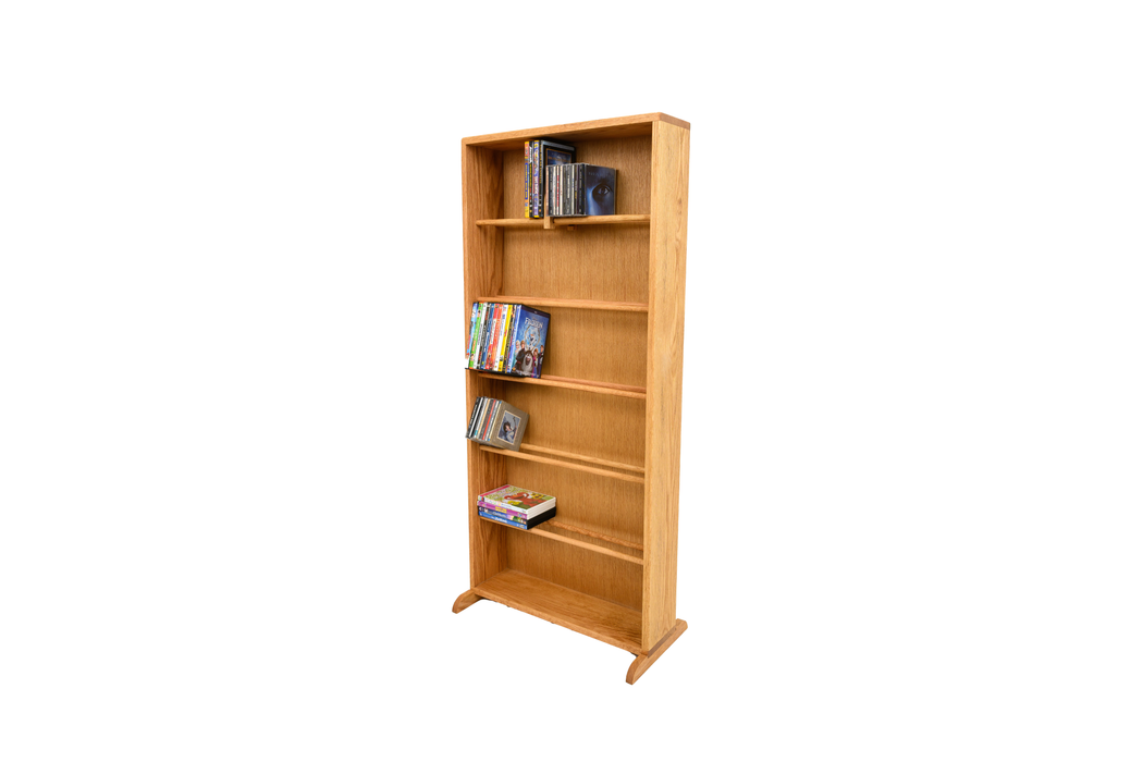 15 Series CD/DVD/VHS Combination Cabinets - dowel shelves - 12 sizes