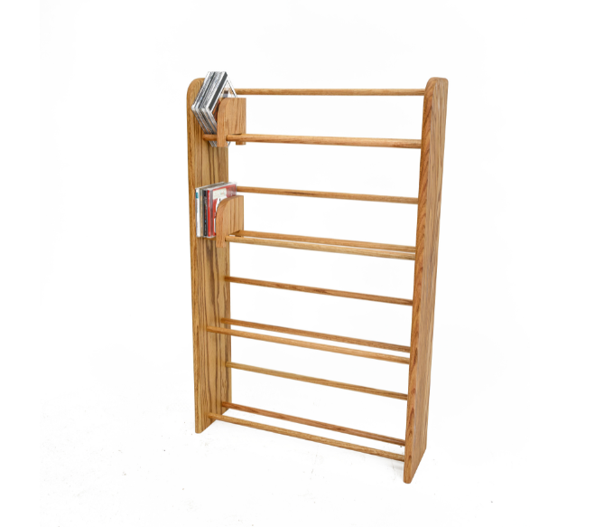 Timber Dvd Racks Real wood DVD/VHS Storage Racks - made in USA - free shipping — Hill ...