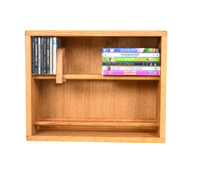 06 Series CD Storage Cabinet with dowel shelves - 12 sizes