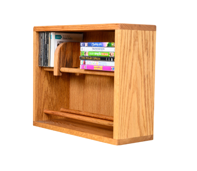 06 Series CD Storage Cabinet with dowel shelves - 12 sizes