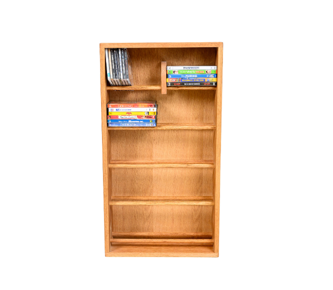 06 Series CD Storage Cabinet with dowel shelves - 12 sizes
