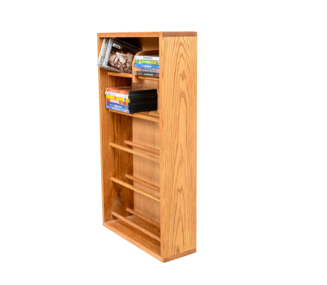 06 Series CD Storage Cabinet with dowel shelves - 12 sizes
