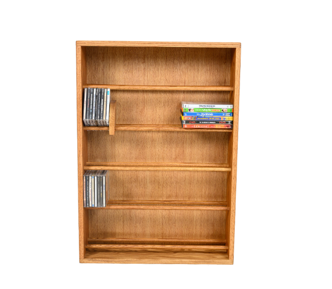 06 Series CD Storage Cabinet with dowel shelves - 12 sizes