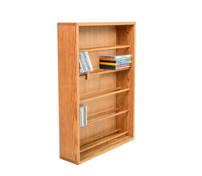 06 Series CD Storage Cabinet with dowel shelves - 12 sizes
