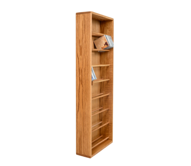 06 Series CD Storage Cabinet with dowel shelves - 12 sizes
