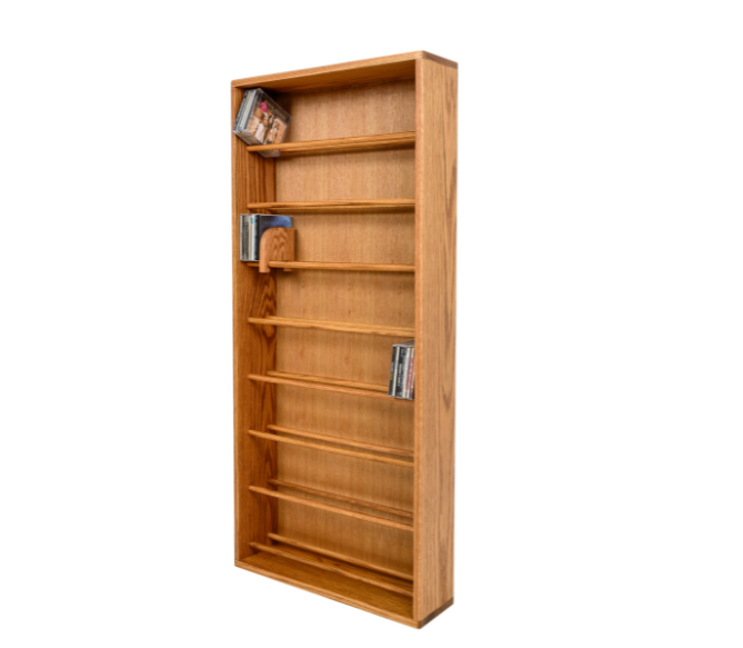 06 Series CD Storage Cabinet with dowel shelves - 12 sizes