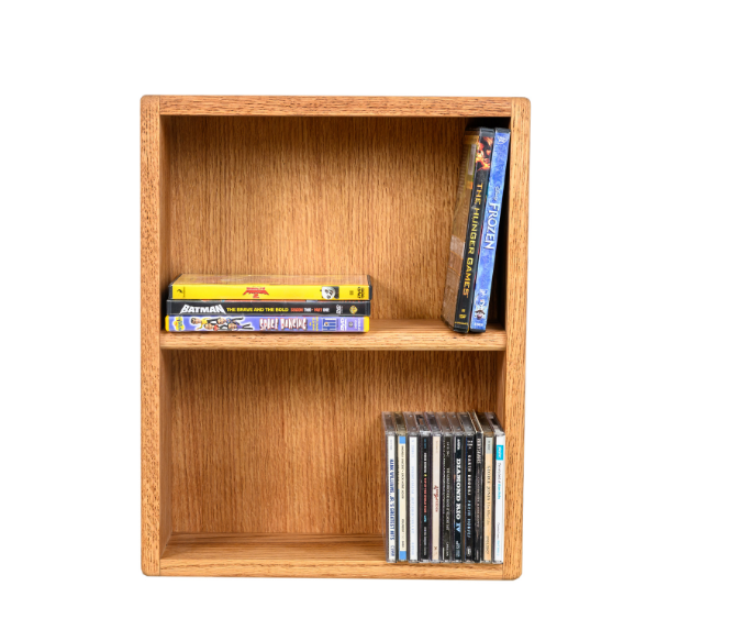 08 Series CD/DVD/VHS Combination Cabinets - 12 sizes