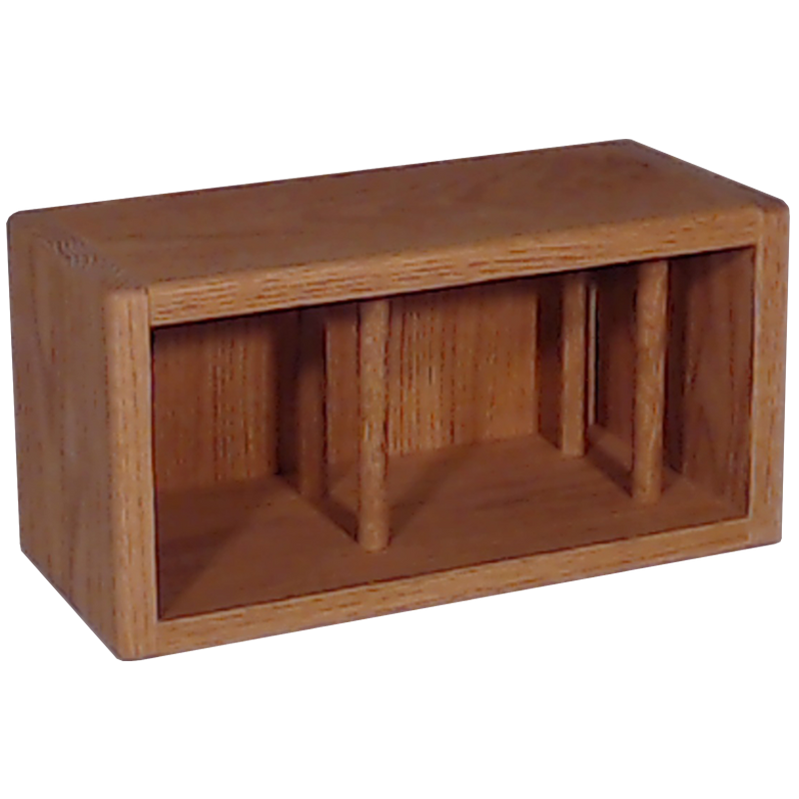 Real wood (red oak) CD storage racks - made in the USA — Hill Wood Shed