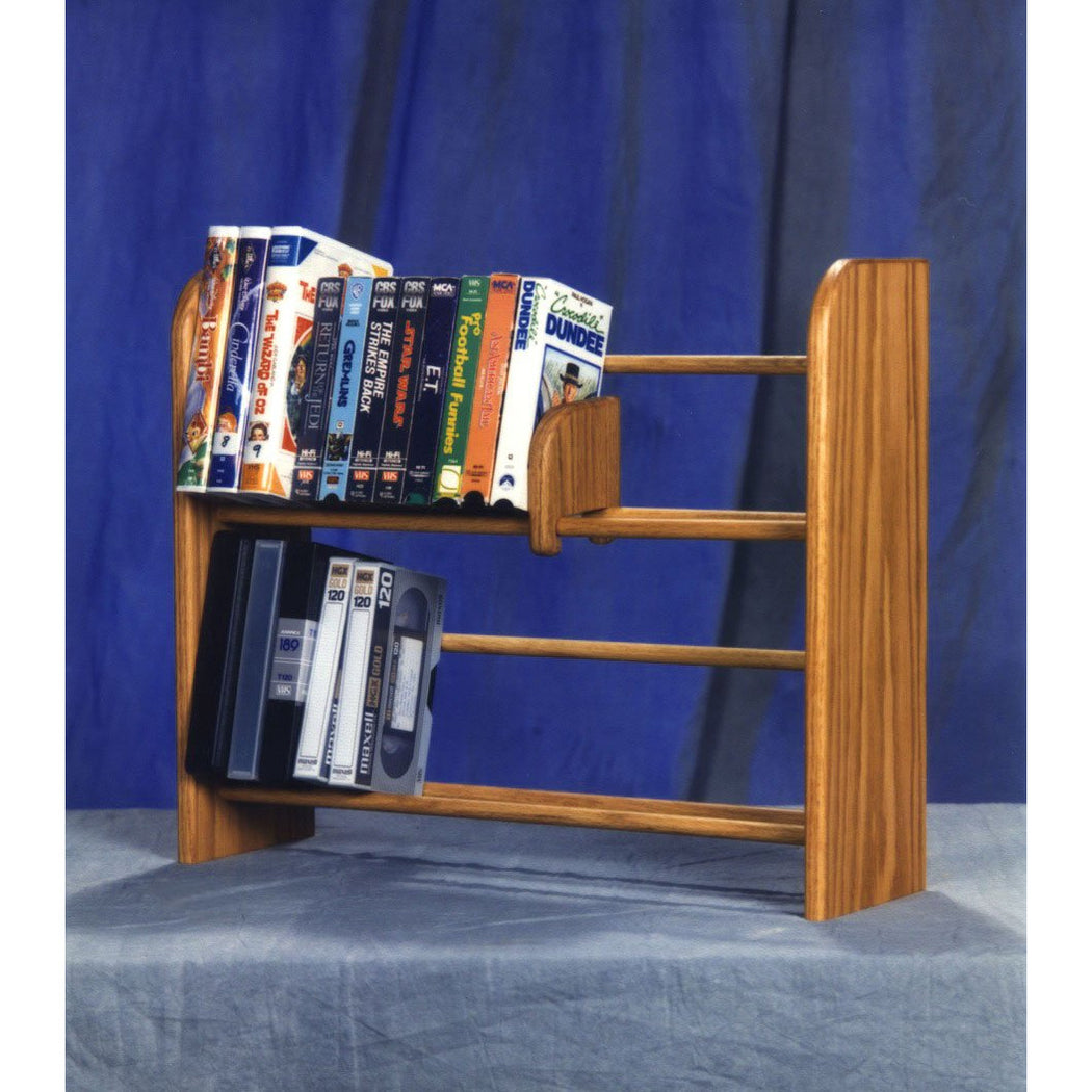 Real wood DVD/VHS Storage Racks - made in USA - free shipping — Hill ...