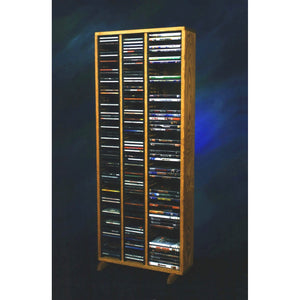 12 Series CD/DVD Combination Cabinets - 3 shelves/columns - 4 sizes