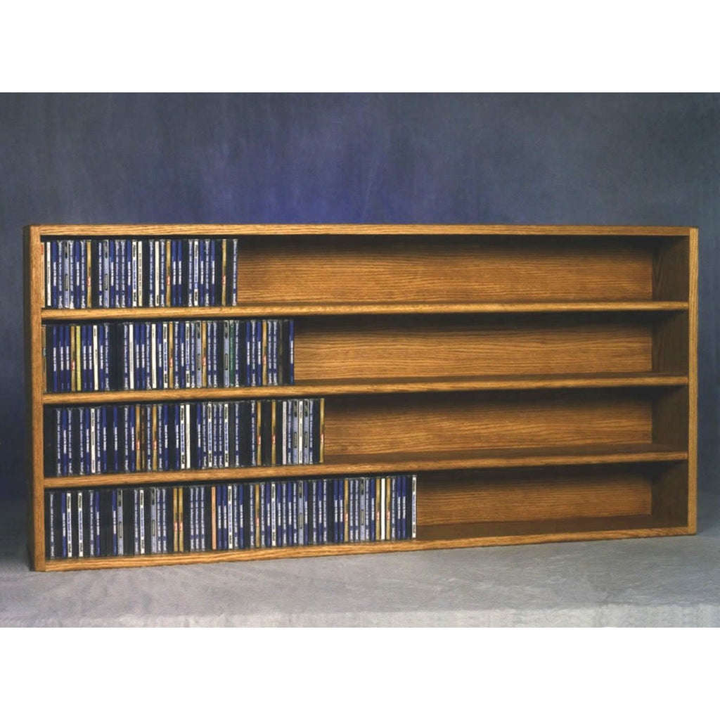 Wood CD Storage Cabinets - space saver - made in USA - free shipping, image size:1024x1024